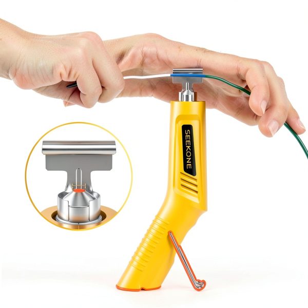 SEEKONE Mini Cordless Heat Gun with 4-Temp Settings (Up to 752°F) and Memory Function, USB Rechargeable Hot Air Gun, Fast Heating with Reflector Nozzle for Crafting, Resin Heating and Shrink Wrapping-6