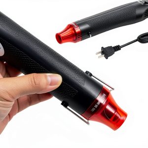 Mini Heat Gun 300W Handheld Dual-Temp Stainless Steel Hot Air Tool-0