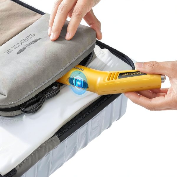 SEEKONE Mini Cordless Heat Gun with 4-Temp Settings (Up to 752°F) and Memory Function, USB Rechargeable Hot Air Gun, Fast Heating with Reflector Nozzle for Crafting, Resin Heating and Shrink Wrapping-5