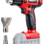 Cordless Heat Gun for Milwaukee M18 Battery,Lithium Hot Air Gun, 2-Temp Setting Max 1022°F(550°C),Heat Gun for Shrink Wrapping, Tube Bending,Resin & Decorating (Tool Only, NO Battery)-0