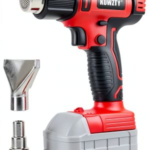 Cordless Heat Gun for Milwaukee M18 Battery,Lithium Hot Air Gun, 2-Temp Setting Max 1022°F(550°C),Heat Gun for Shrink Wrapping, Tube Bending,Resin & Decorating (Tool Only, NO Battery)-0