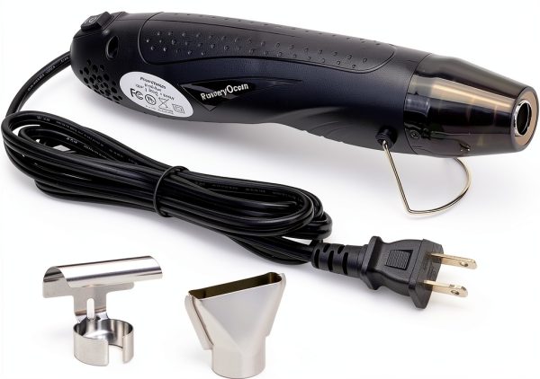 Mini Heat Gun FloweryOcean 350W Dual Temp 6.6ft Cable-0