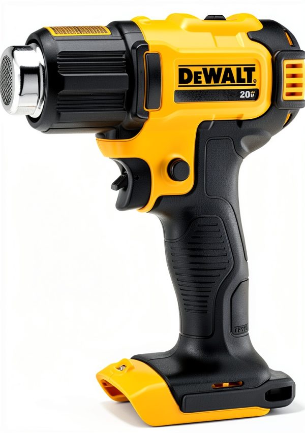 DEWALT 20V MAX Heat Gun, Cordless, Up to 990 Degrees, 42 Minutes of Run Time, LED Light, Heatgun with Flat and Hook Nozzle Attachments,Tool Only (DCE530B)-2