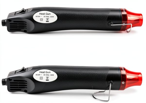 QWORK Heat Gun 300W 110V Hot Air Tool with Stand for Shrinking PVC,-1