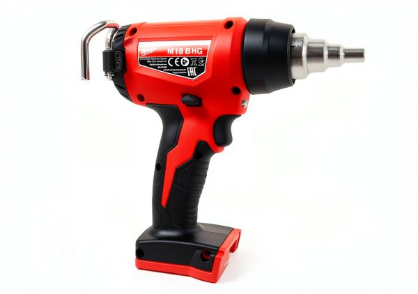 Milwaukee M18 BHG-0 Cordless Heat Gun 18V Bare Unit, RED-2