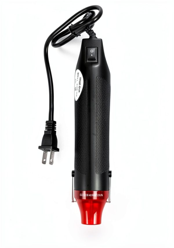 QWORK Heat Gun 300W 110V Hot Air Tool with Stand for Shrinking PVC,-5