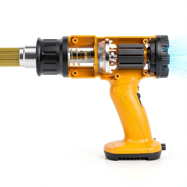 Heat Gun SEEKONE 1800W Heavy Duty Kit with Carry Case and 4 Nozzles-5