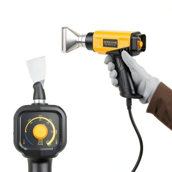 SEEKONE 1800W Heat Gun Compact Heavy Duty Hot Air Tool with Variable-2