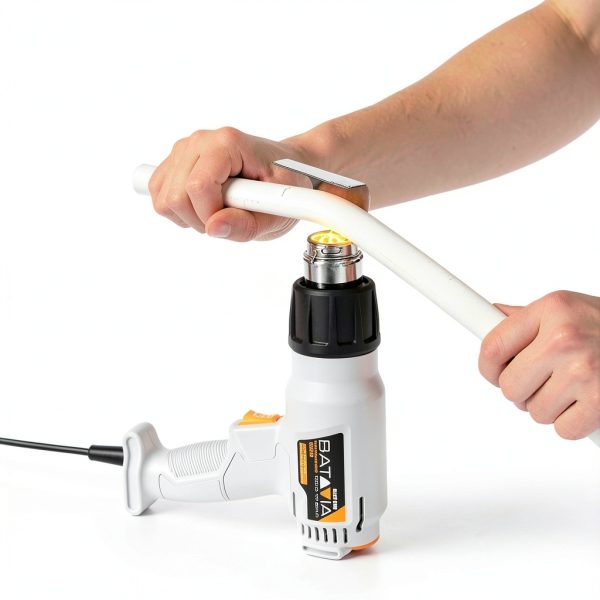 Heat Gun - BATAVIA Dual Protection Fuses 1800W Heavy Duty Fast Heat Hot Air Gun with 752℉&1112℉ Dual-Temperature Settings and 4 Nozzles with Overheat Protection for Crafts, Vinyl Wrap, Shrink Tubing-4