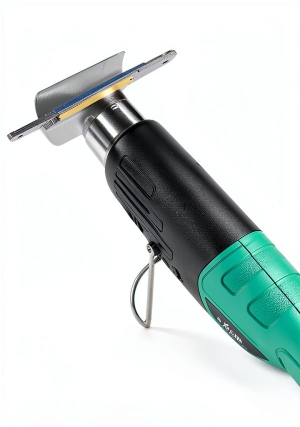 Heat Gun, 380W Fast Heat Mini Hot Air Gun with 2-Temp Settings 480°F-850°F(249°C-455°C) Overheat Protection Reflector Nozzle, 4.9Ft Long Cable for Shrink Wrap,Vinyl, Crafts, Epoxy Resin-6