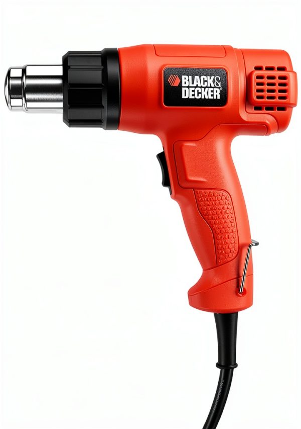 BLACK+DECKER Heat Gun for Crafts, Corded, Dual Heat Settings up to 1000 Degrees, 1350 Watt (HG1300)-0