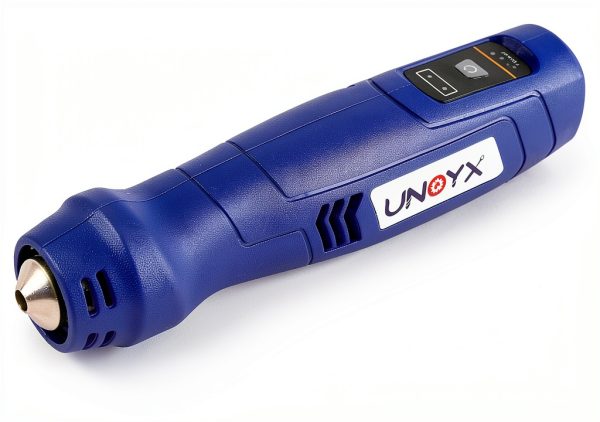 Cordless Heat Gun UNOYX U2041-C Mini 600°F Rechargeable Blue-1