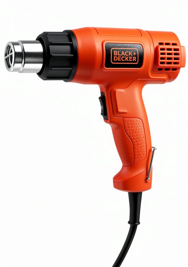 BLACK+DECKER Heat Gun for Crafts, Corded, Dual Heat Settings up to 1000 Degrees, 1350 Watt (HG1300)-1