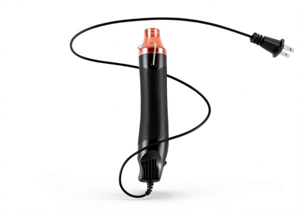 6.56FT Long Heat Gun, Uptdae Version Homidic Mini Handheld Hot Air Gun, Electric 300W Portable Heat Gun for DIY Craft Embossing, Shrink Wrapping PVC, Drying Paint, Clay, Rubber Stamp-3