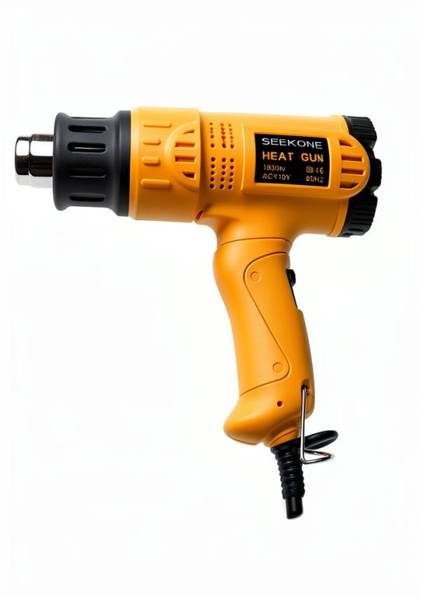 SEEKONE 1800W Heat Gun 122-1202℉ with 4 Nozzles for Crafts and PVC-3